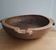 Large antique wooden bowl