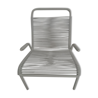White brazza armchair