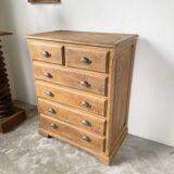 Chiffonier commode chêne 1950