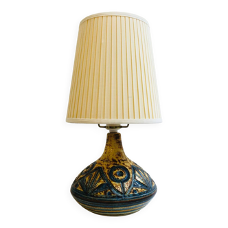 Lampe de table en céramique danoise du milieu du siècle par Arne Finne Nielsen pour Søholm Ceramic, années 1960