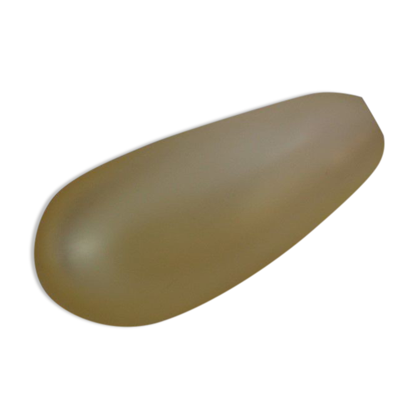 Cocoon vase philippe starck - daum "strangeness" yellow