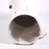 Umbrella holder ceramic dog design italy