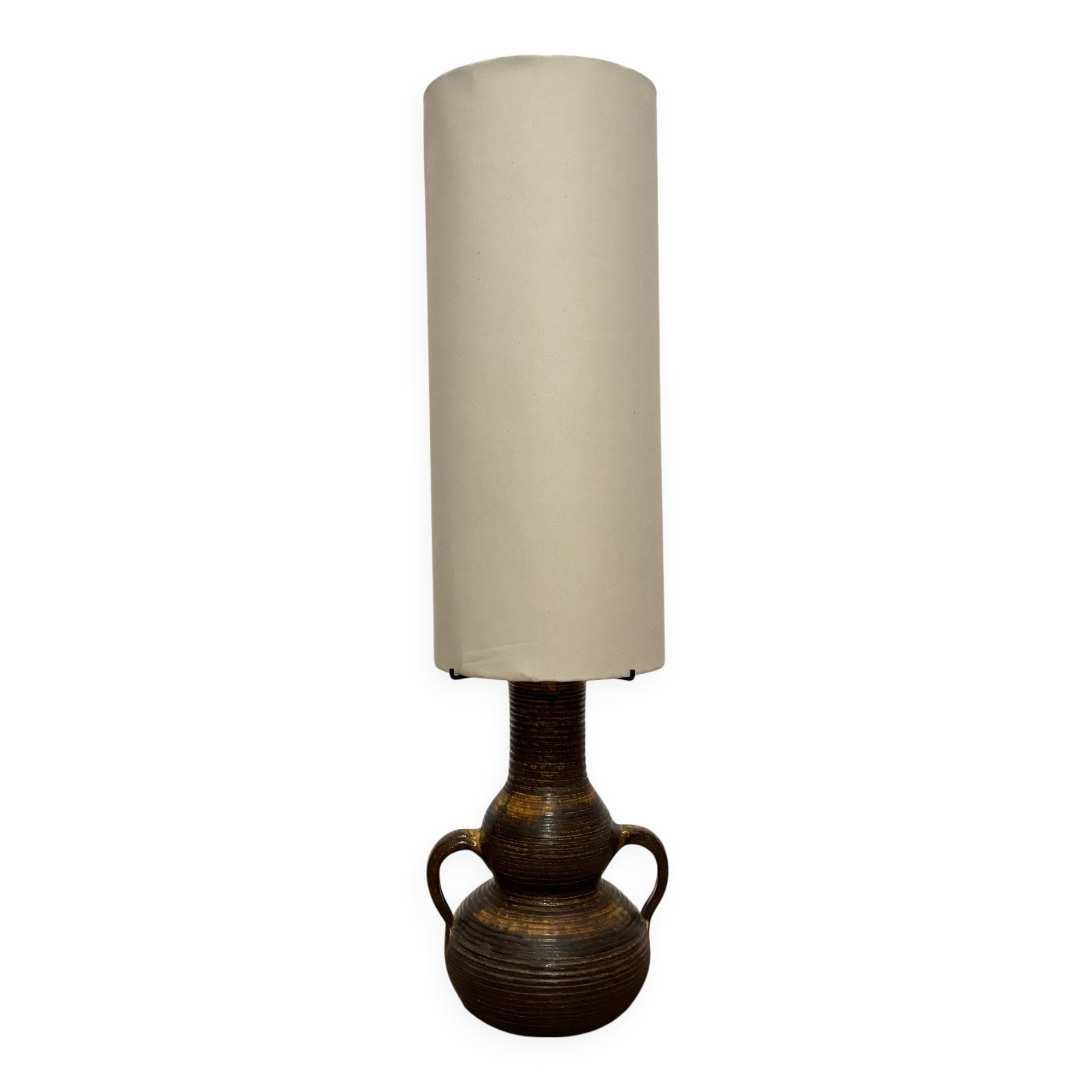 70s Accolay ceramic floor lamp