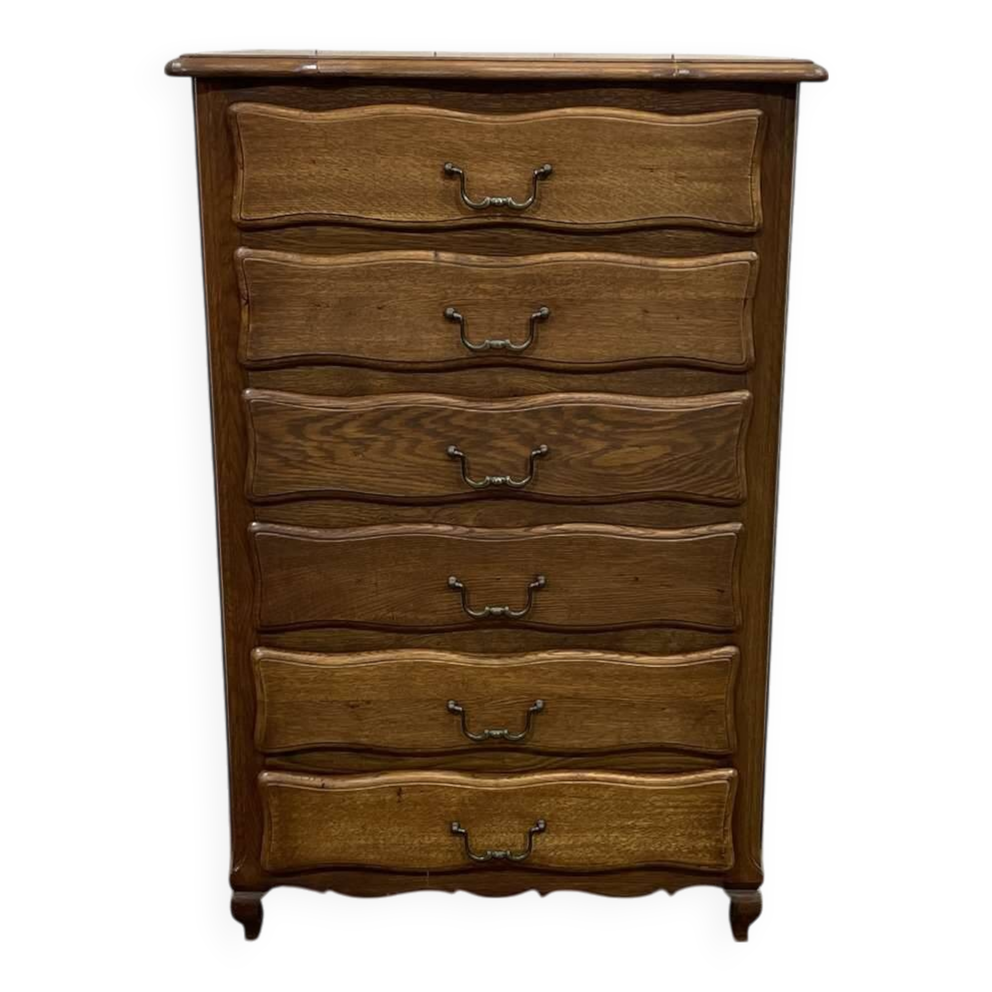 1950s oak chest of drawers
