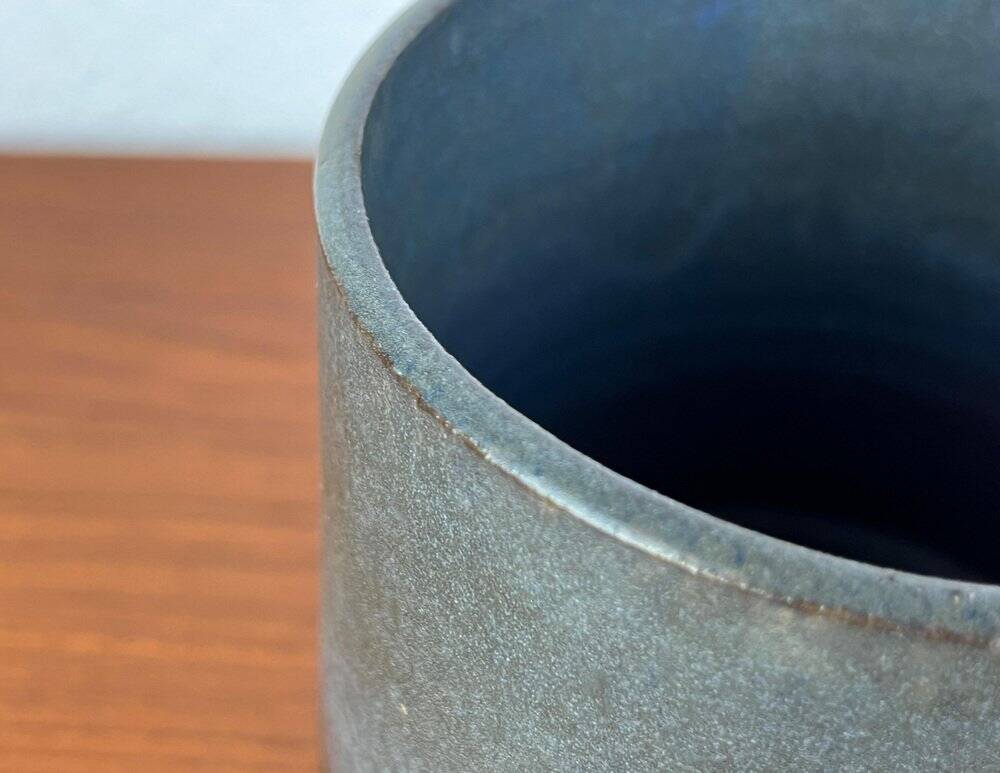 Ceramic vase from a German studio from the mid-century by Elisabeth Pluquet-Ulrich, 1960s.