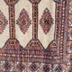 Vintage carpet pakistan drawings bokhara handmade 124x186 cm