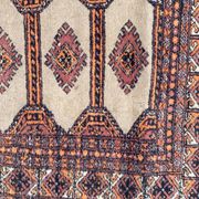 Tapis vintage pakistan dessins bokhara fait main 124x186 cm
