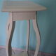 Wooden white side table 50/60