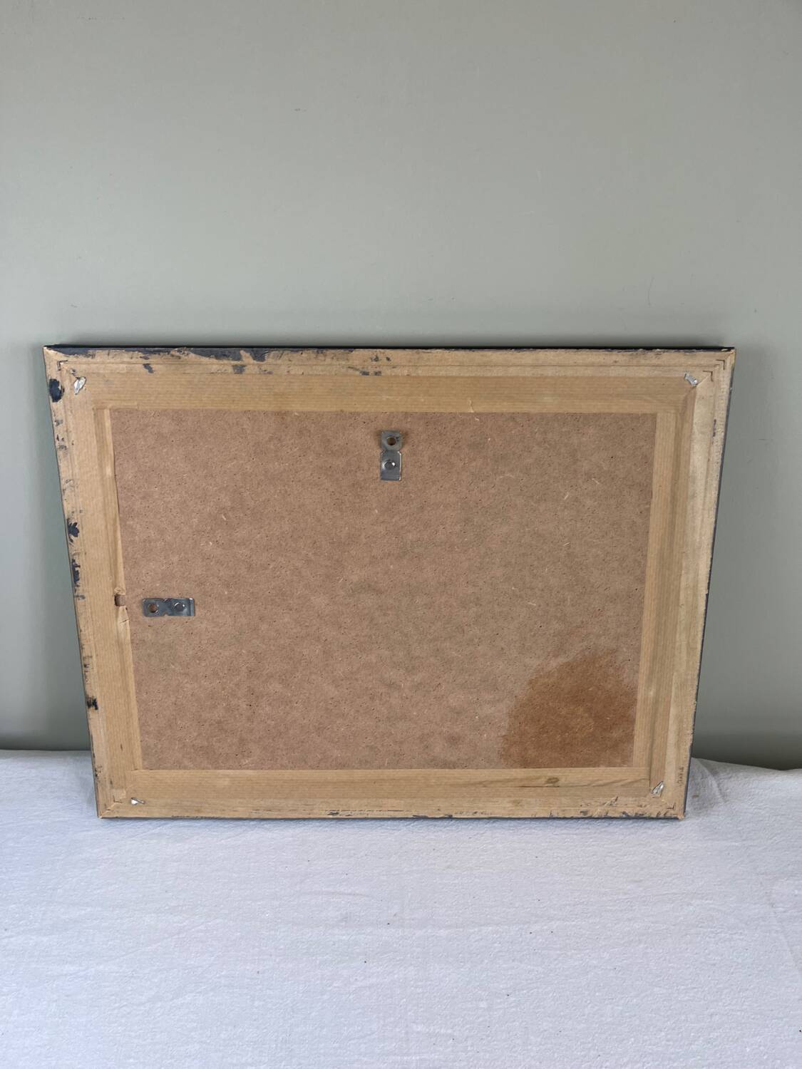 Vintage floral mirror
