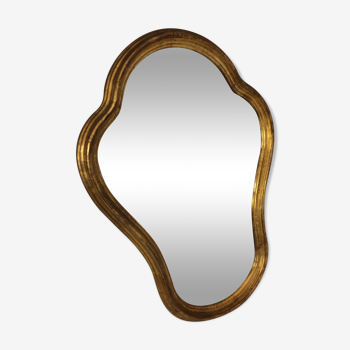 Gilded wooden wall mirror  47x33,5