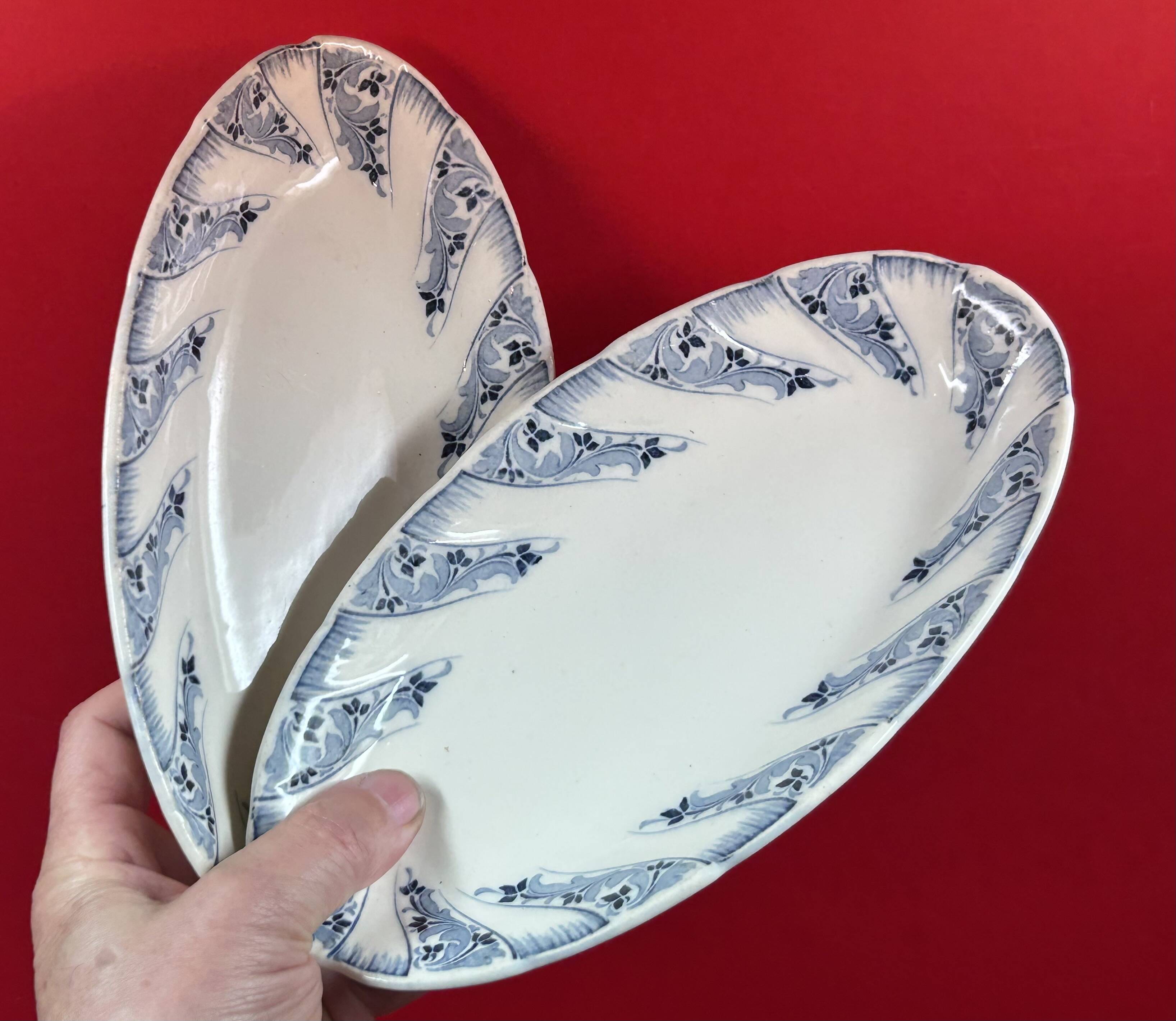 Two Lunéville Earthenware Dishes