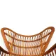 Peacock chair rattan armchair by Rohé Noordwolde, 1970