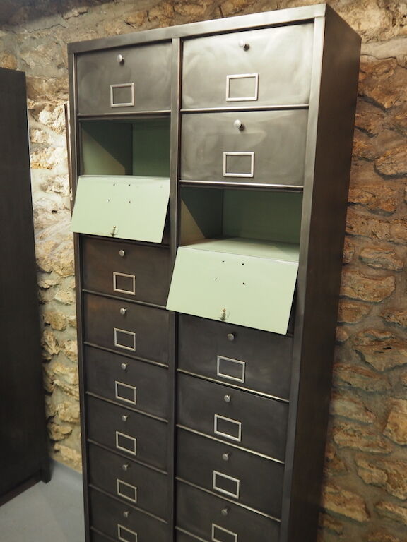 Former furniture clamshell Roneo double 1960