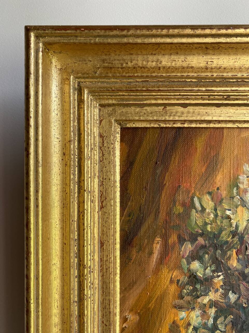 Still life with cup signed Peyranne, mid-20th century