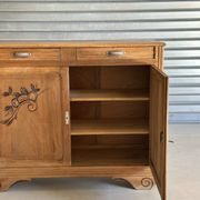 Art Deco buffet from the 1930s in light wood.