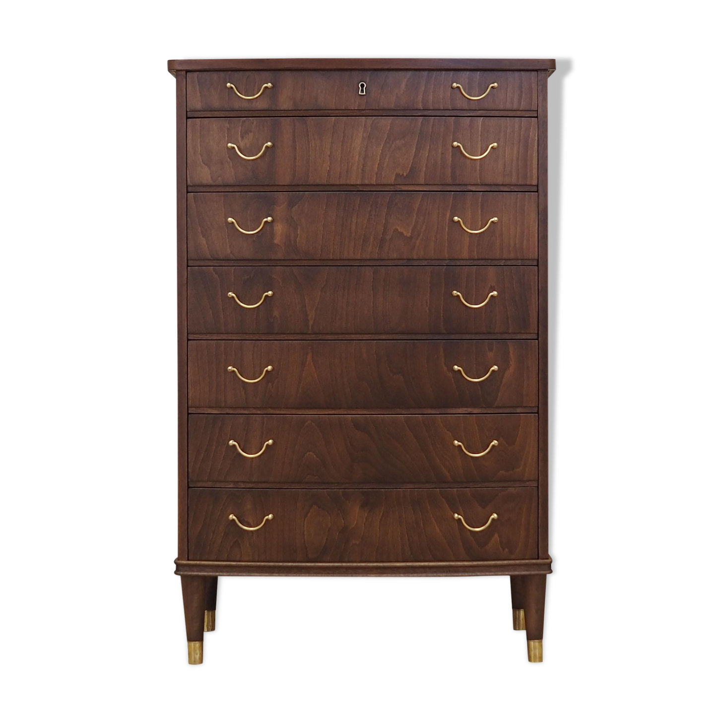 Commode en noyer, Danemark 1960