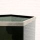 Italian architectural table lamp in acrylic and chrome, 1970s.