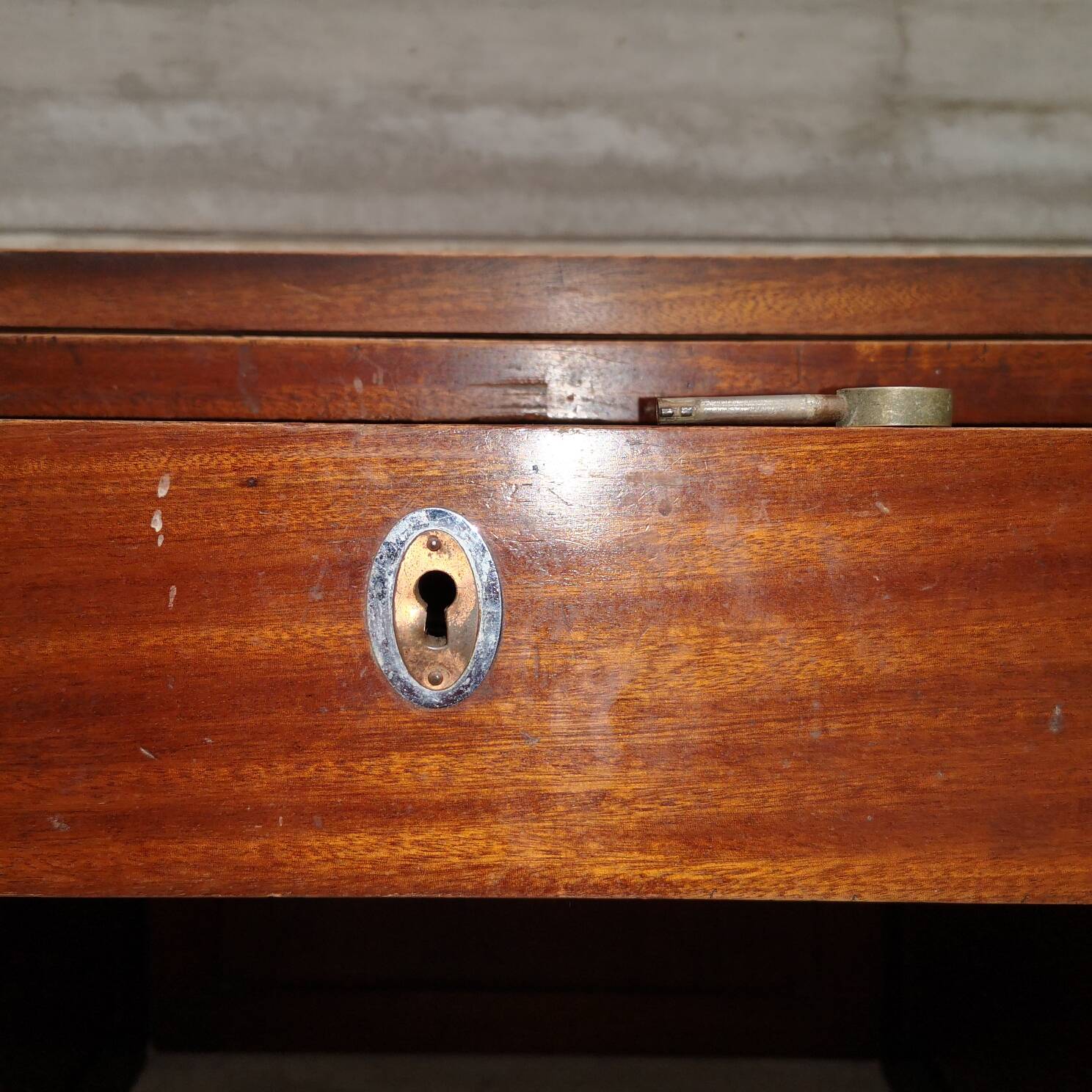 Modernist mahogany desk from cuba dominique art deco 1940