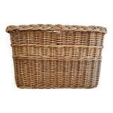 Rattan planter basket