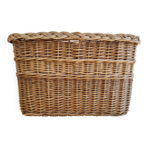 Rattan planter basket