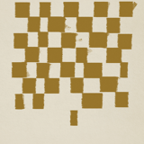 Chequers giclee art print, 50x70cm