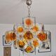 Glass pendant by Gino Vistosi, Mid-Century Modern style