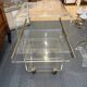 Rolling dessert trolley in plexiglass – Marais International – 1970s-1980s