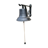 Cast-glass wall school bell