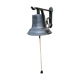 Cast-glass wall school bell