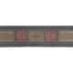 Vintage Turkish hallway rug 95x405 cm