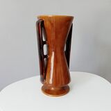 Vintage ceramic amphora vase