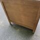 Vintage Bibus Louis XV commode renovated in oak from the 1950s.