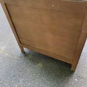 Vintage Bibus Louis XV commode renovated in oak from the 1950s.