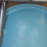 Lot of four plexi chairs design by Rex