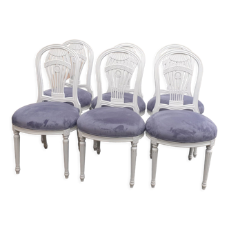 6 Louis XVI chairs