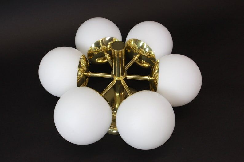 Mid-century ceiling lamp by Kaiser Germany 1960s