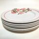 Many dessert plates Moulin des Loups