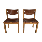 Pair of chairs by the Regain House, 60s