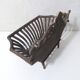 vintage cast iron log holder