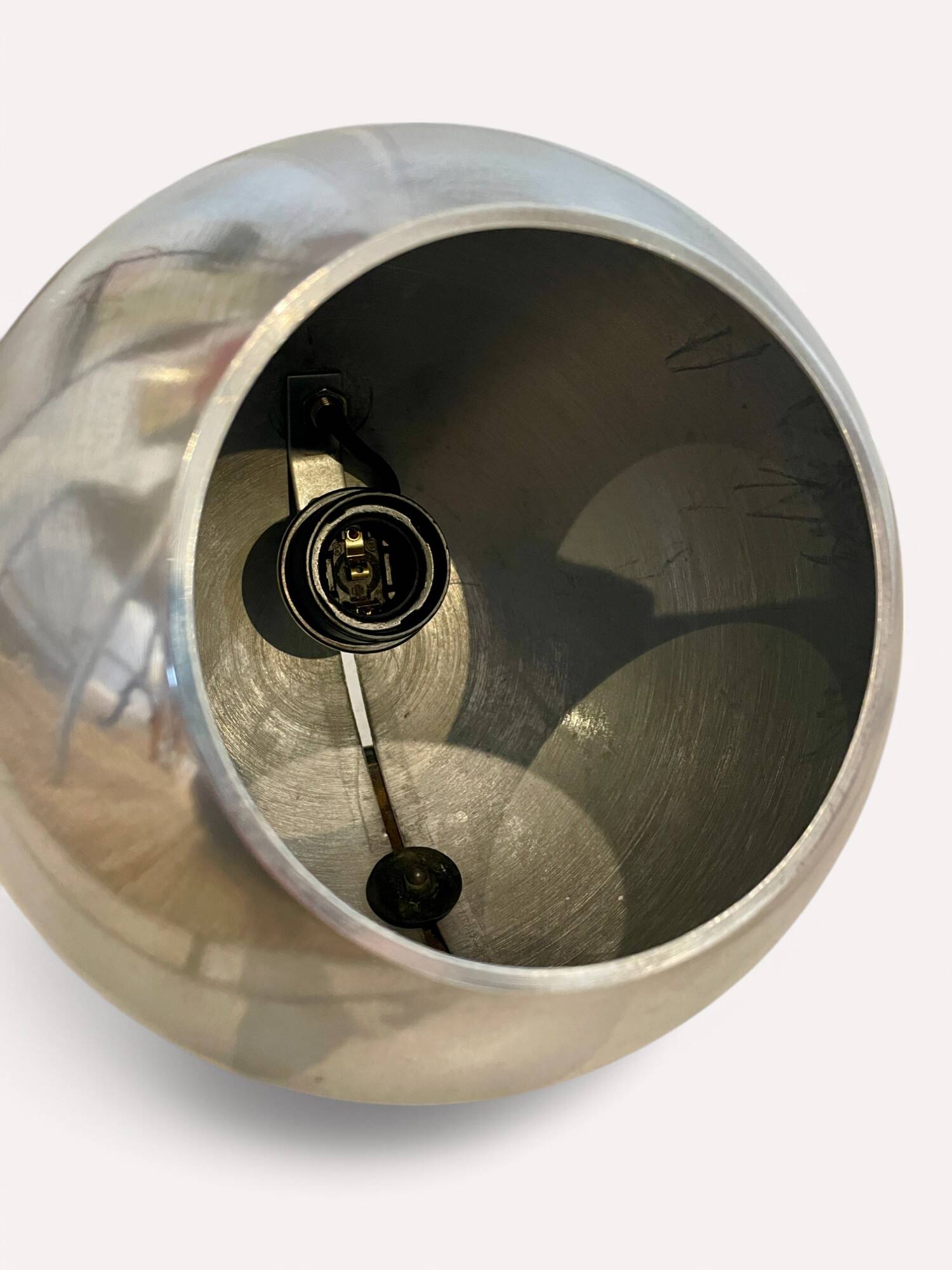 Aluminum Lamp 586 - Gino Sarfatti ed. Arteluce