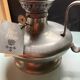 Tin foot kerosene lamp