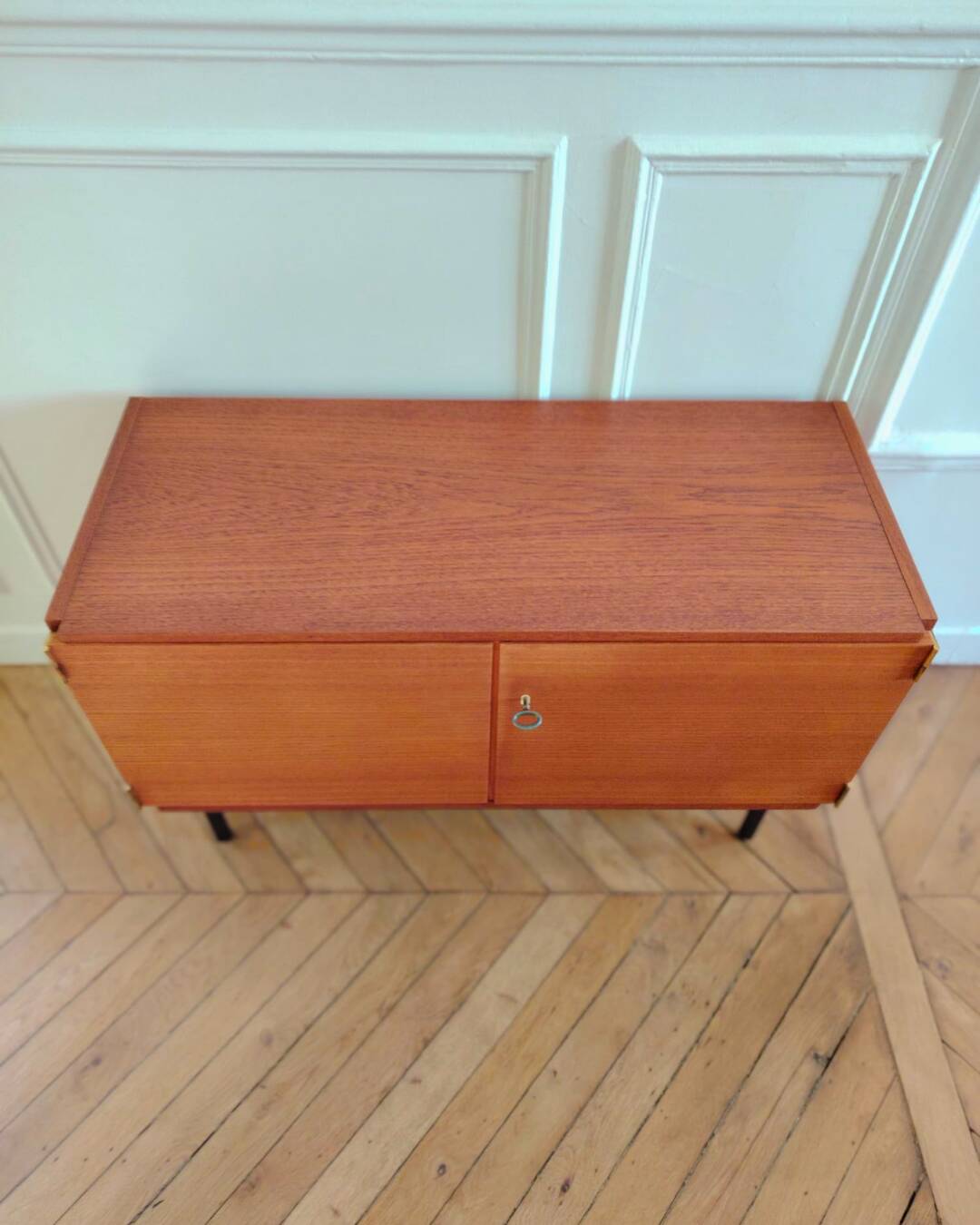 Small buffet/modernist renovated sideboard, Rego Mobile Moebel