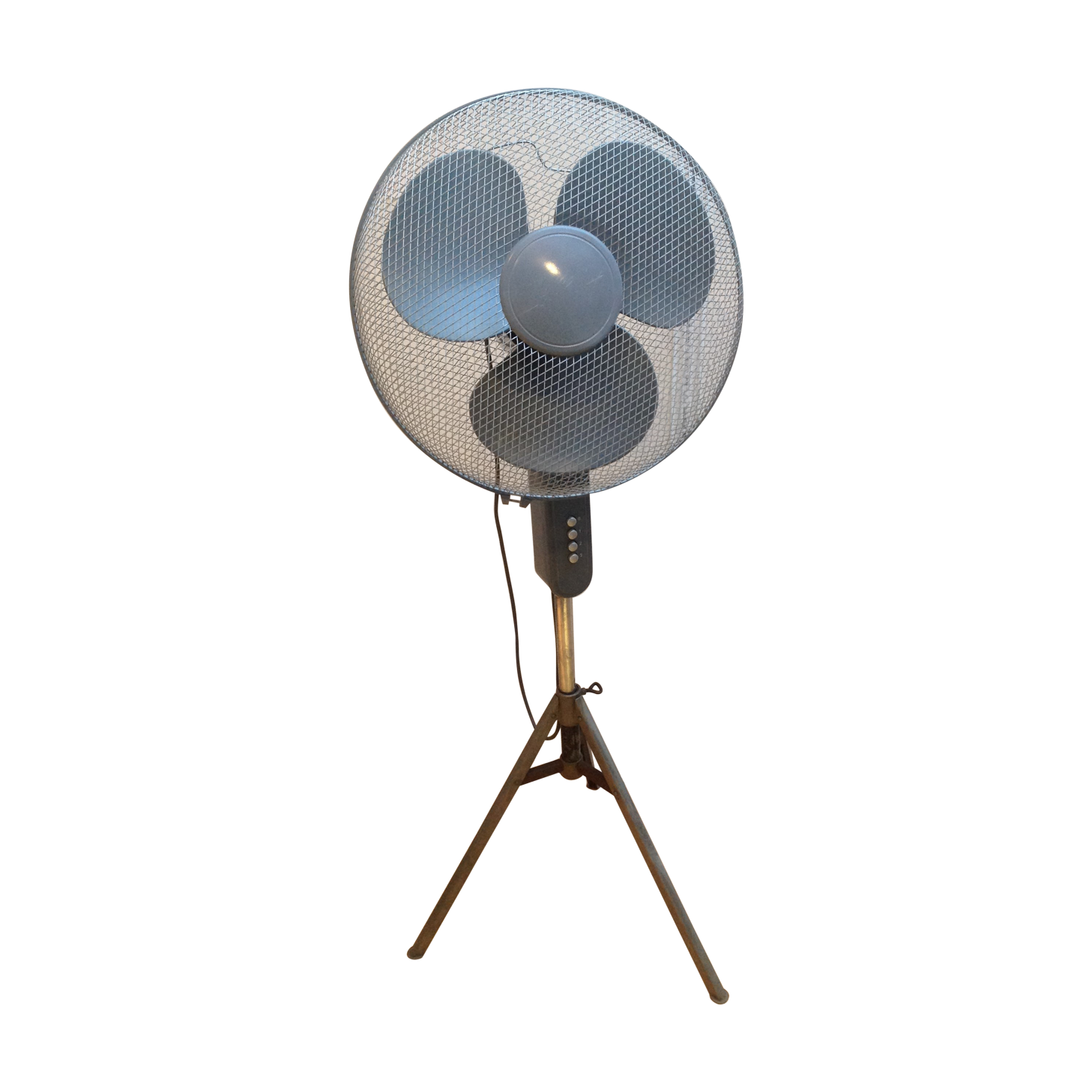 Anthracite grey fan on foot tripods 70/80