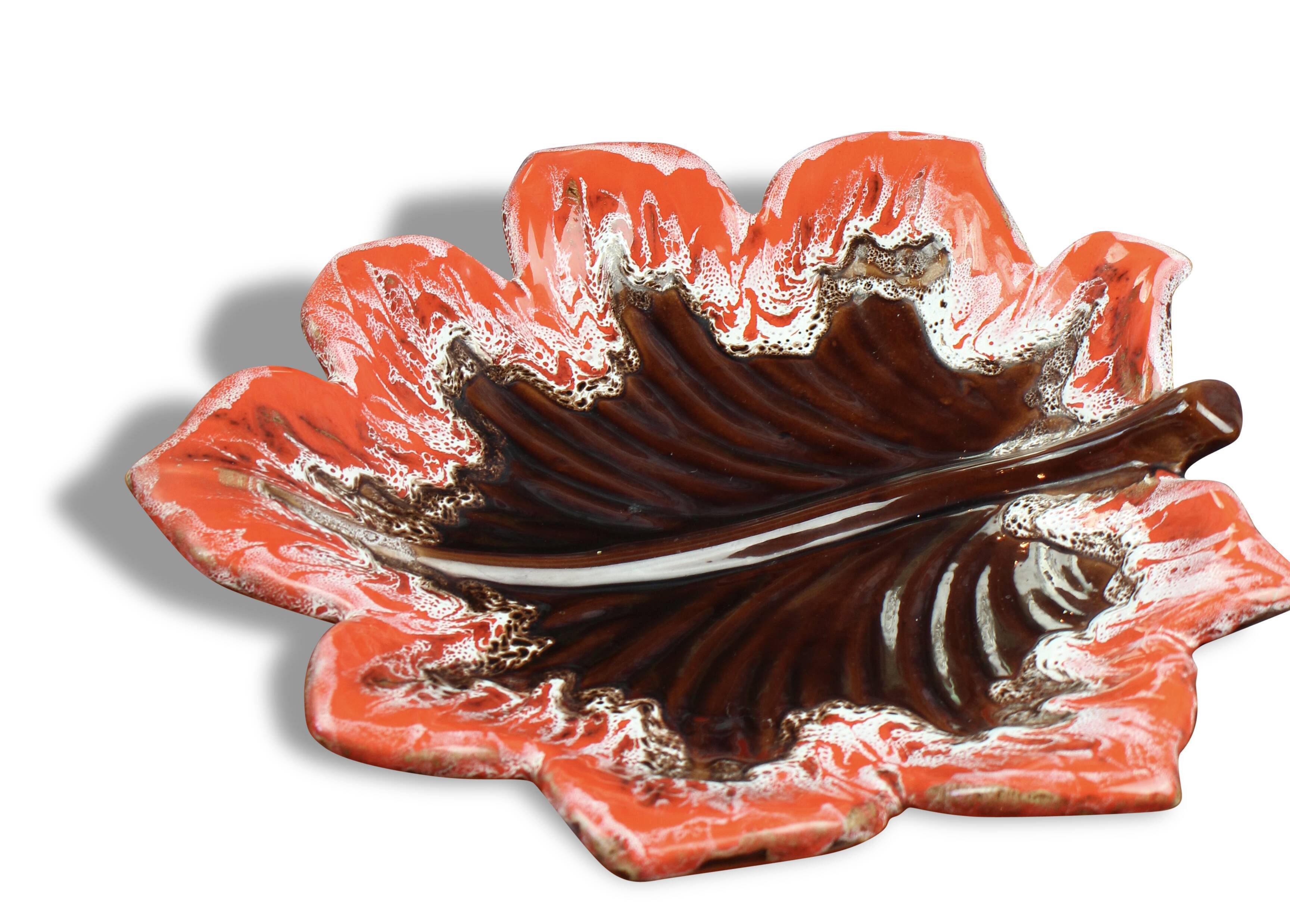 Cut Vallauris Orange 1950s