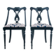 Chaises anciennes, Europe du Nord, vers 1890, après restauration