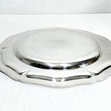 Christofle - Silver-plated metal rimmed plate