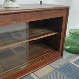 Small display case or glass wall shelf