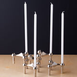 Stoff Nagel candle holders