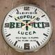 Vintage italian advertising wall clock, 1970s