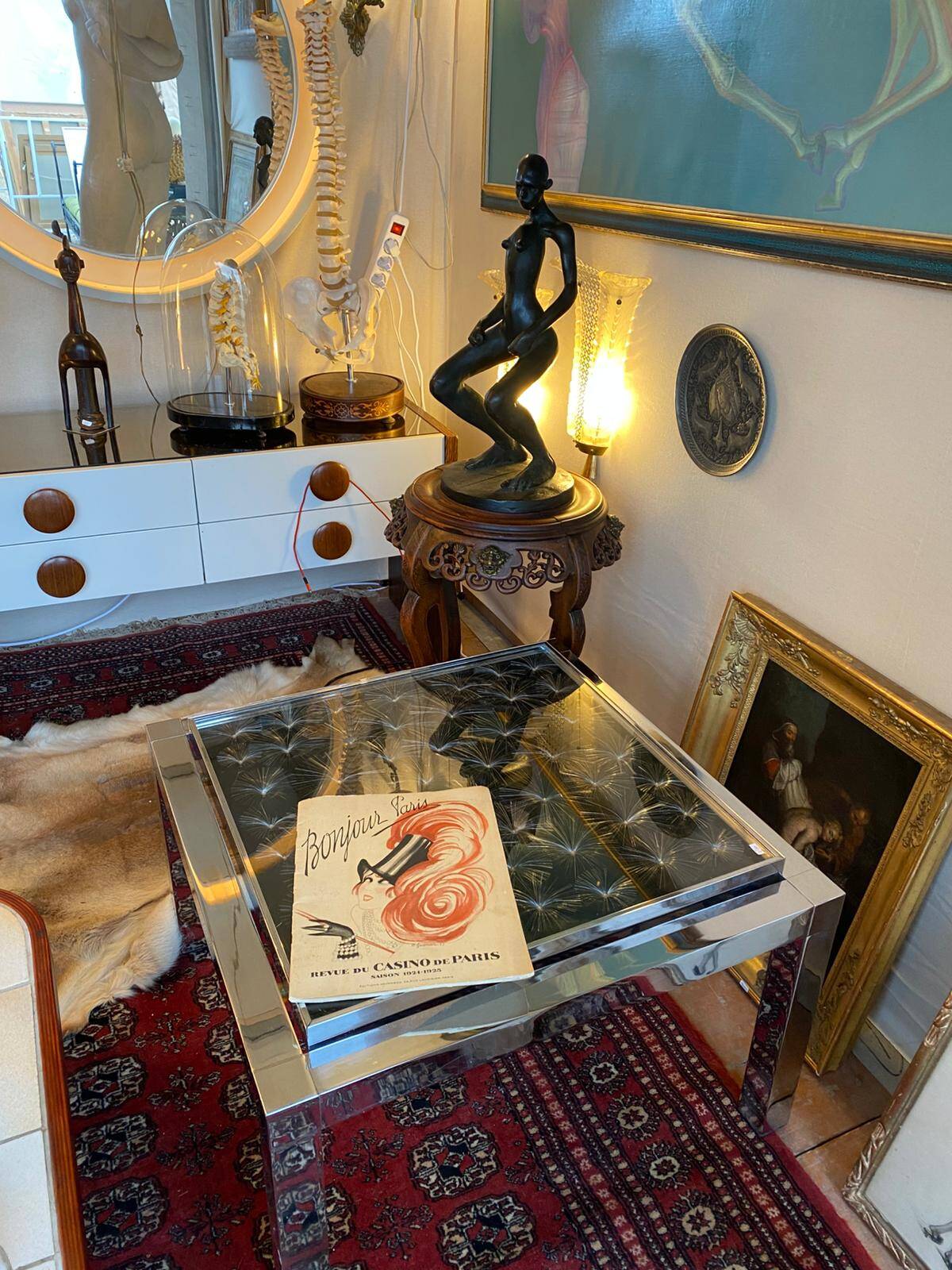 commode / coiffeuse année 80